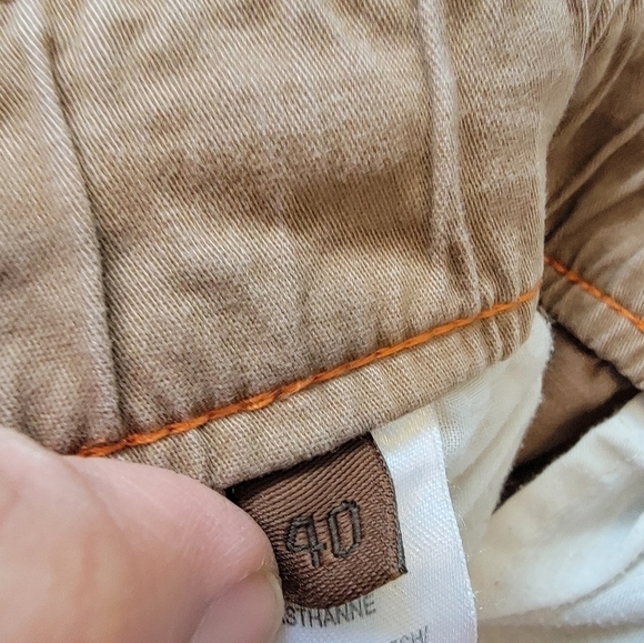 TAINTED DENIM Utility tappered cuffed zipper leg joggers - Picture 15 of 16